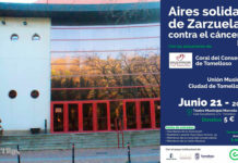 Tomelloso acoge la III Gala “Aires solidarios de Zarzuela contra el cáncer” el próximo 21 de junio Tomelloso acoge la III Gala “Aires solidarios de Zarzuela contra el cáncer” el próximo 21 de junio