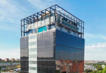 Industrias Metálicas Anro ejecuta la estructura metálica de la doble piel del edificio Retama 7 para Amenabar Industrias Metálicas Anro ejecuta la estructura metálica de la doble piel del edificio Retama 7 para Amenabar