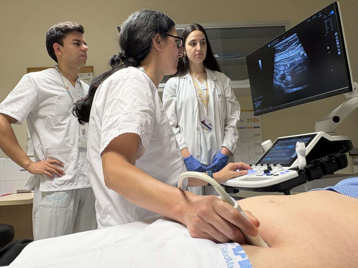 El Servicio de Aparato Digestivo del Hospital público Infanta Leonor obtiene una acreditación internacional para la formación en ecografía intestinal  