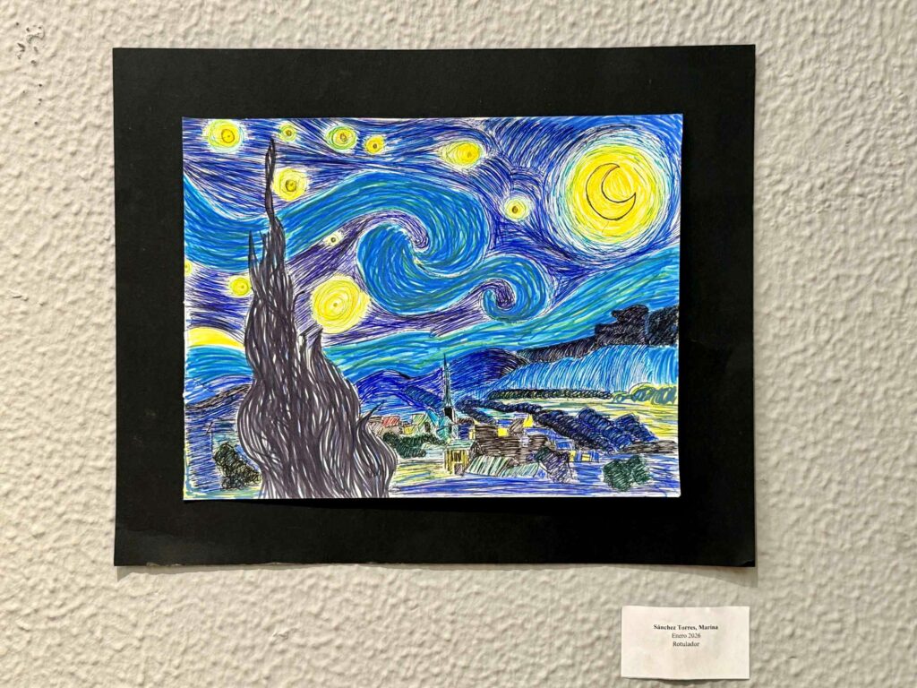El alumnado del IES Enrique de Arfe inaugura la exposición colectiva “Arteen” con más de un centenar de obras en la Sala Municipal de Exposiciones 8 arteen villacanas 8
