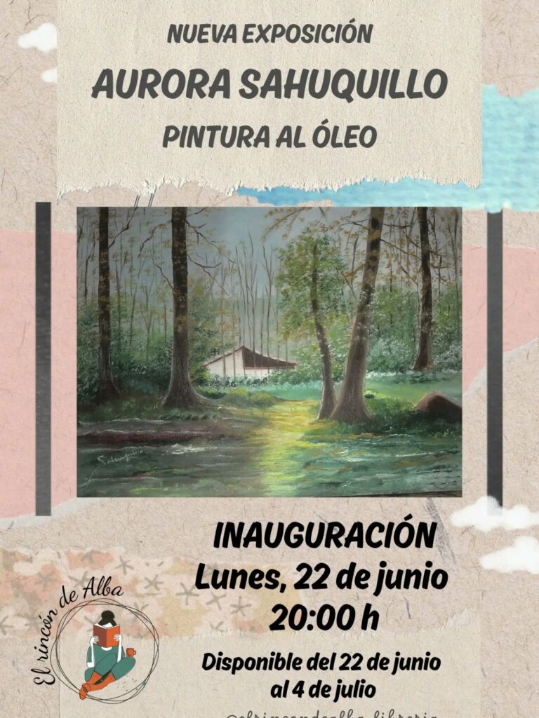El Rincón de Alba inaugura una nueva exposición de Aurora Sahuquillo 1 aurora sahuquillo rincon de alba