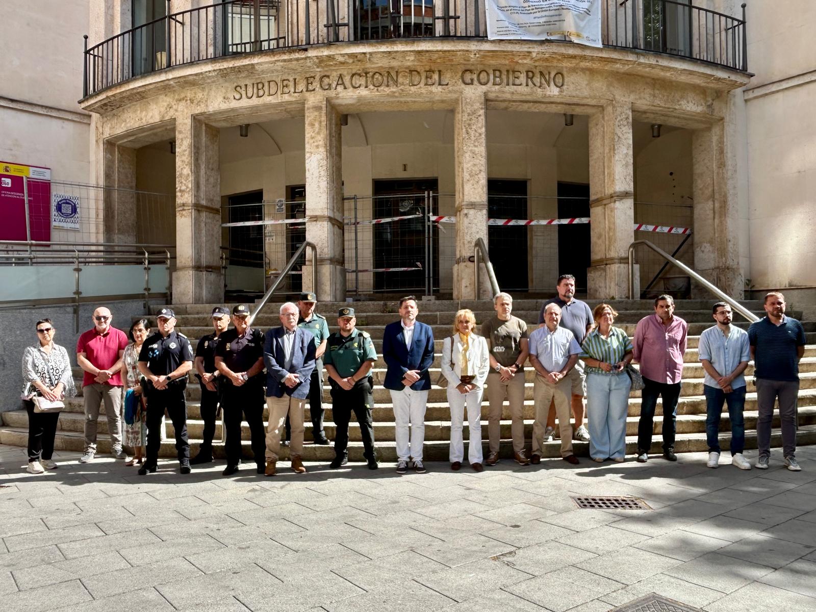 La Subdelegación del Gobierno en Ciudad Real guarda un minuto de silencio en condena del último asesinato machista