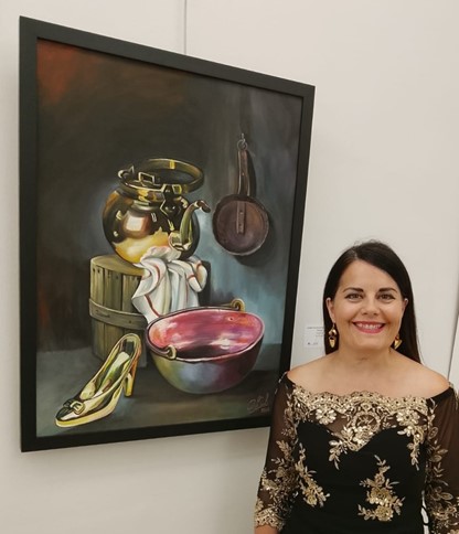 Carmen Belén Serrano expone "Fábula" en el XX Salón de Primavera de Valdepeñas 1 carmenbelenvaldepenas 2 1