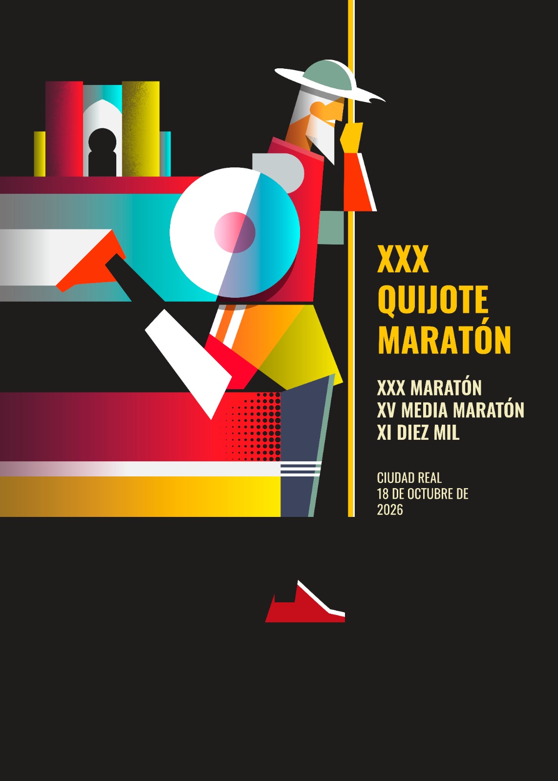 El Quijote Maratón ya tiene cartel oficial para su 30ª edición