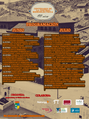 Villalba de la Sierra celebra el centenario de la central de "El Salto" con un programa cultural y de futuro 3 centenariocentral villalba de la sierra 4