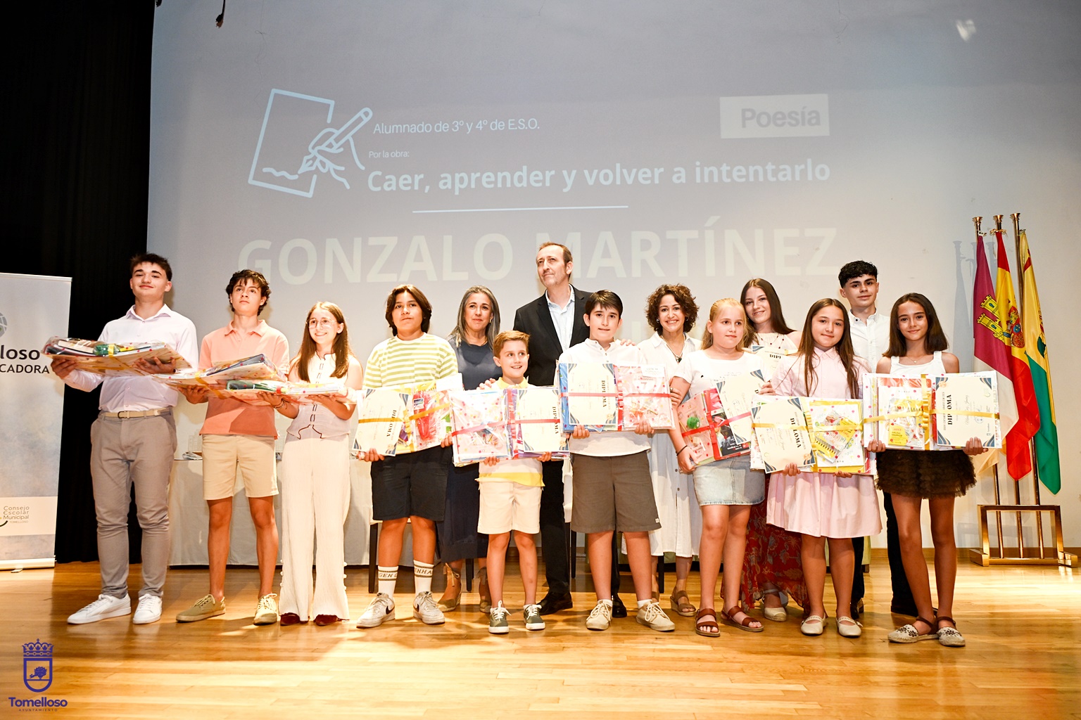 Clausurado el curso escolar 2025-26 con la entrega de premios de los certámenes escolares 5 Clausurado el curso escolar 2025-26 con la entrega de premios de los certámenes escolares