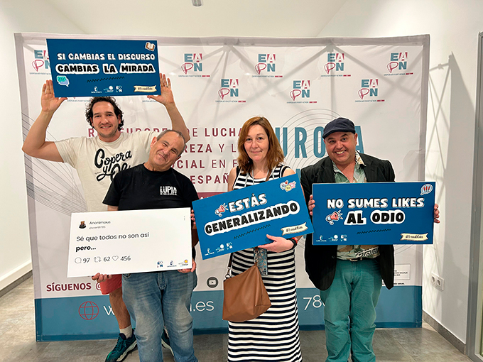 Los delitos de odio alcanzan máximos históricos en España. EAPN lanza una campaña para frenar los discursos que alimentan la discriminación