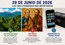 29 de junio de 2026: las efemérides que explican un día marcado por la historia, la fe y la tecnología 29 de junio de 2026: las efemérides que explican un día marcado por la historia, la fe y la tecnología