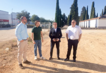 Tomelloso acelera la puesta en marcha de su nuevo crematorio municipal El alcalde de Tomelloso visita las obras del futuro crematorio