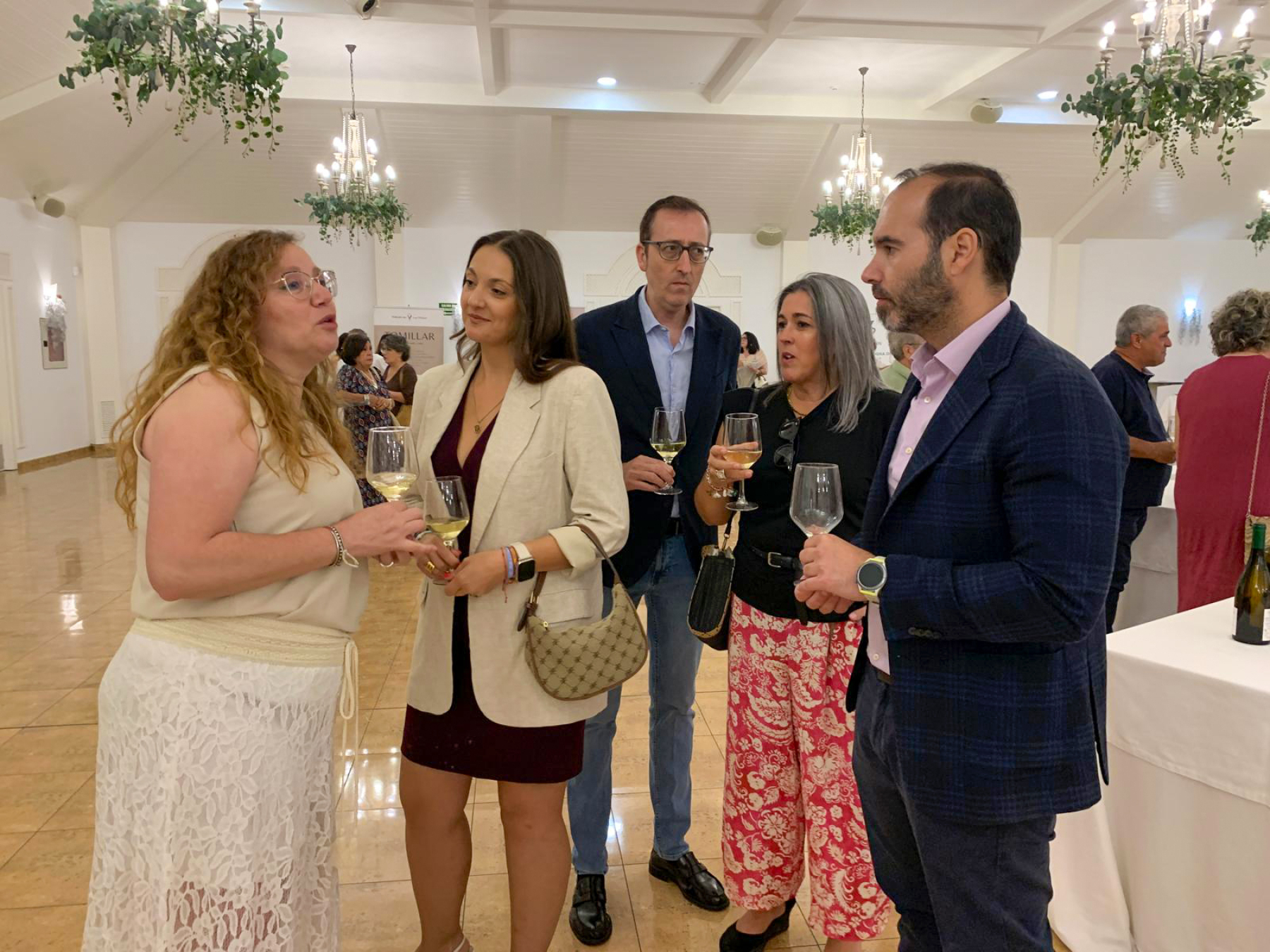El diputado provincial Benjamín de Sebastián reafirma el respaldo de la Diputación al sector vitivinícola durante el III Festival del Vino “Premios Bombo”