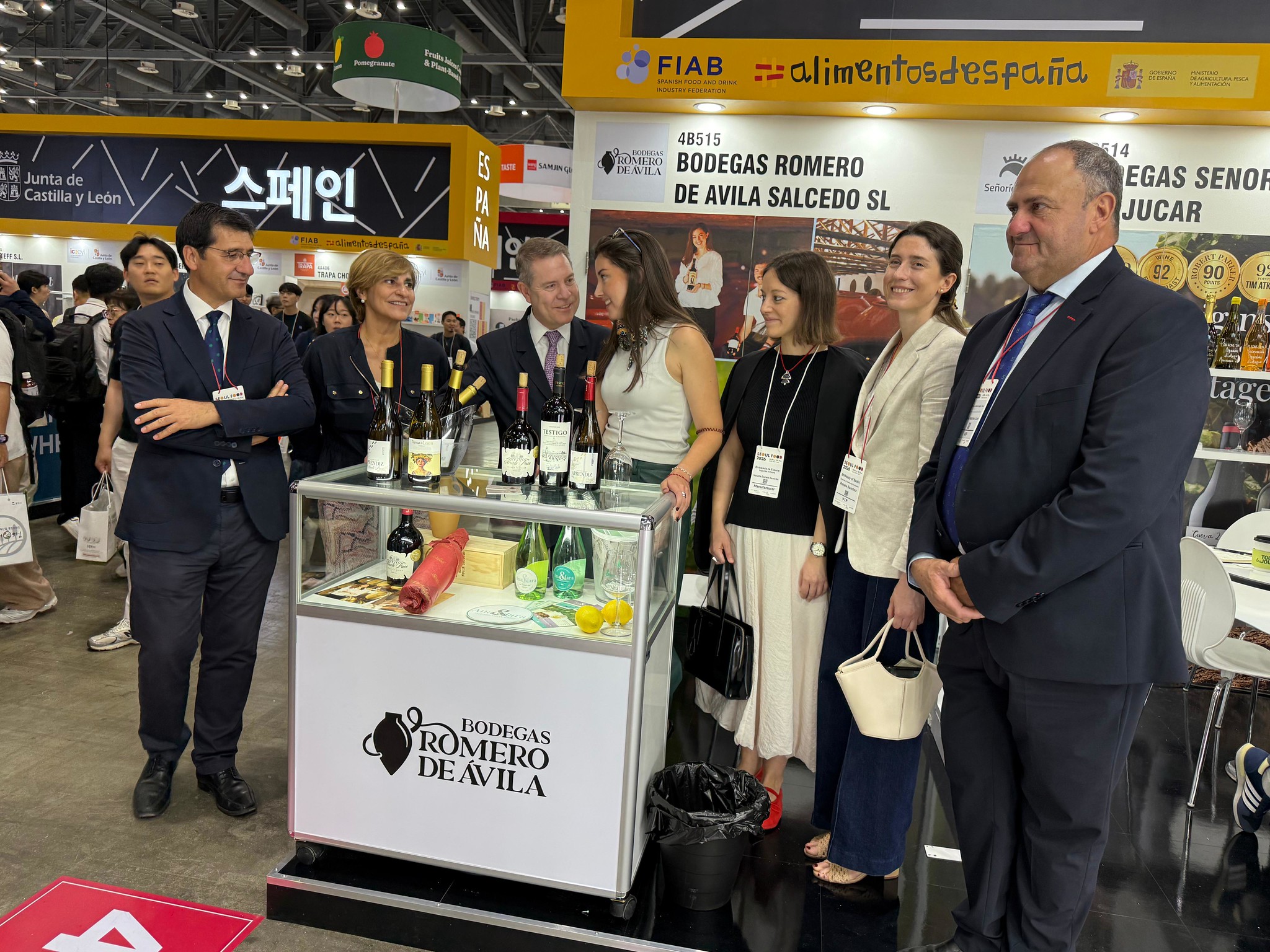 El presidente de Castilla-La Mancha, Emiliano García-Page, se marca como objetivo duplicar las exportaciones con la República de Corea 5 El presidente de Castilla-La Mancha, Emiliano García-Page, se marca como objetivo duplicar las exportaciones con la República de Corea