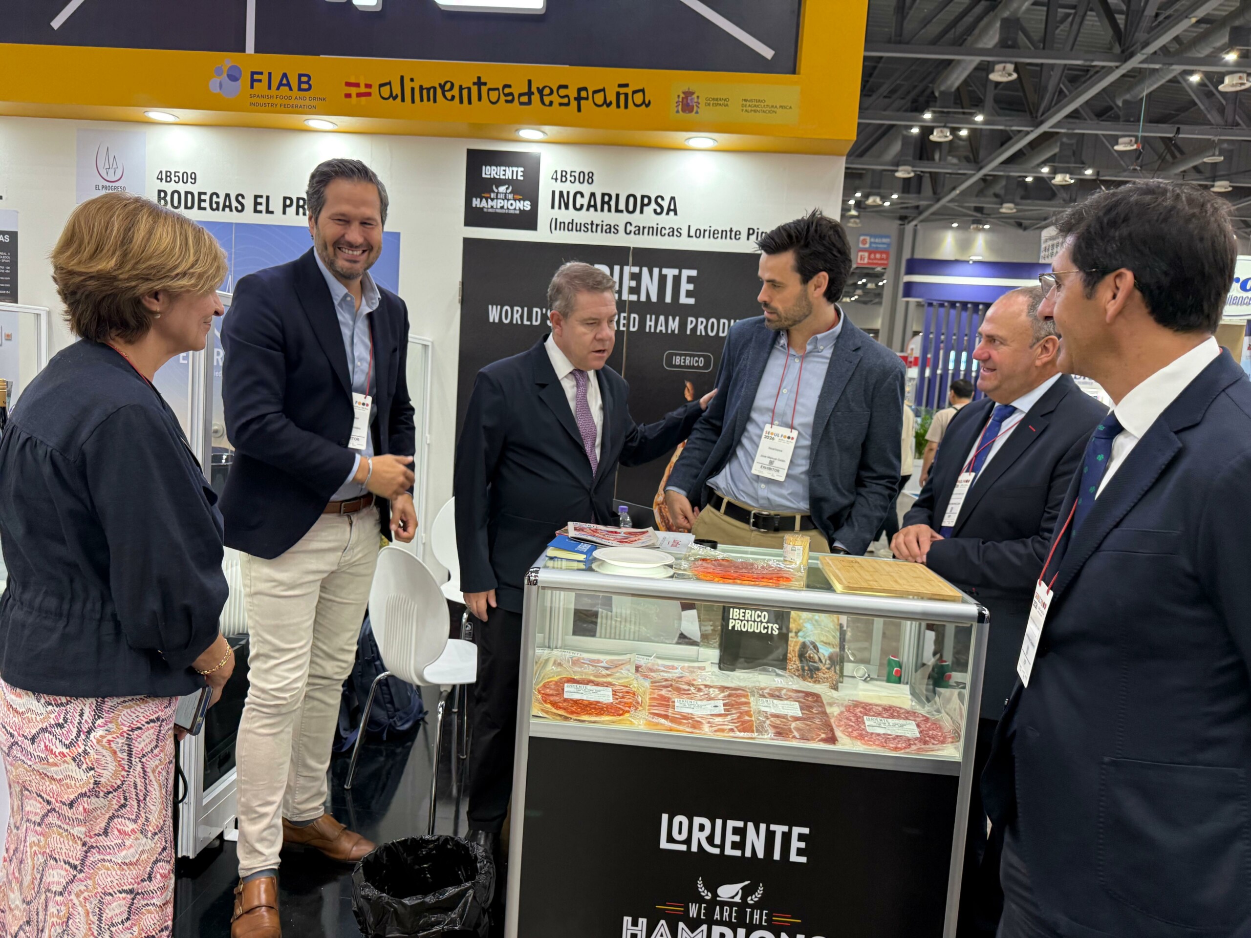 El presidente de Castilla-La Mancha, Emiliano García-Page, se marca como objetivo duplicar las exportaciones con la República de Corea 4 El presidente de Castilla-La Mancha, Emiliano García-Page, se marca como objetivo duplicar las exportaciones con la República de Corea