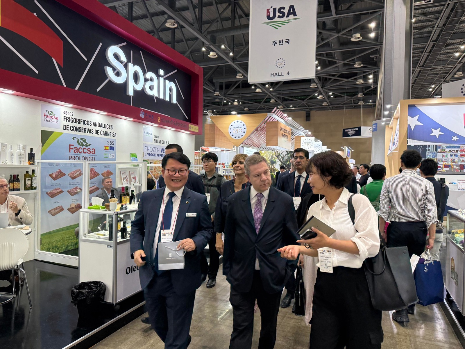 El presidente de Castilla-La Mancha, Emiliano García-Page, se marca como objetivo duplicar las exportaciones con la República de Corea 2 El presidente de Castilla-La Mancha, Emiliano García-Page, se marca como objetivo duplicar las exportaciones con la República de Corea