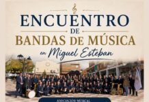 Miguel Esteban acoge el Encuentro de Bandas de Música 2026 con Santa Cecilia de Tomelloso y Miguel Esteban Miguel Esteban acoge el Encuentro de Bandas de Música 2026 con Santa Cecilia de Tomelloso y Miguel Esteban