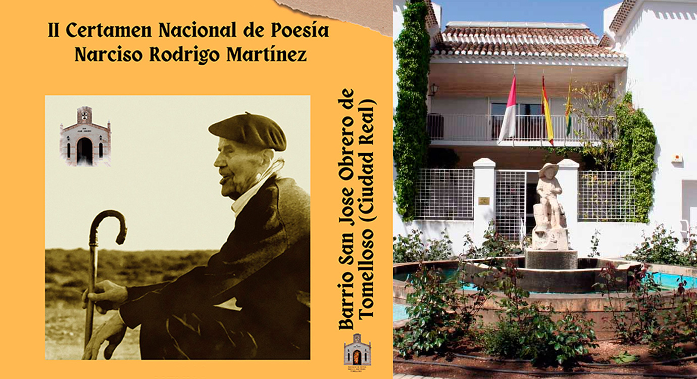 Tomelloso celebrará en el Auditorio López Torres la entrega de premios del II Certamen de Poesía Narciso Rodrigo Martínez