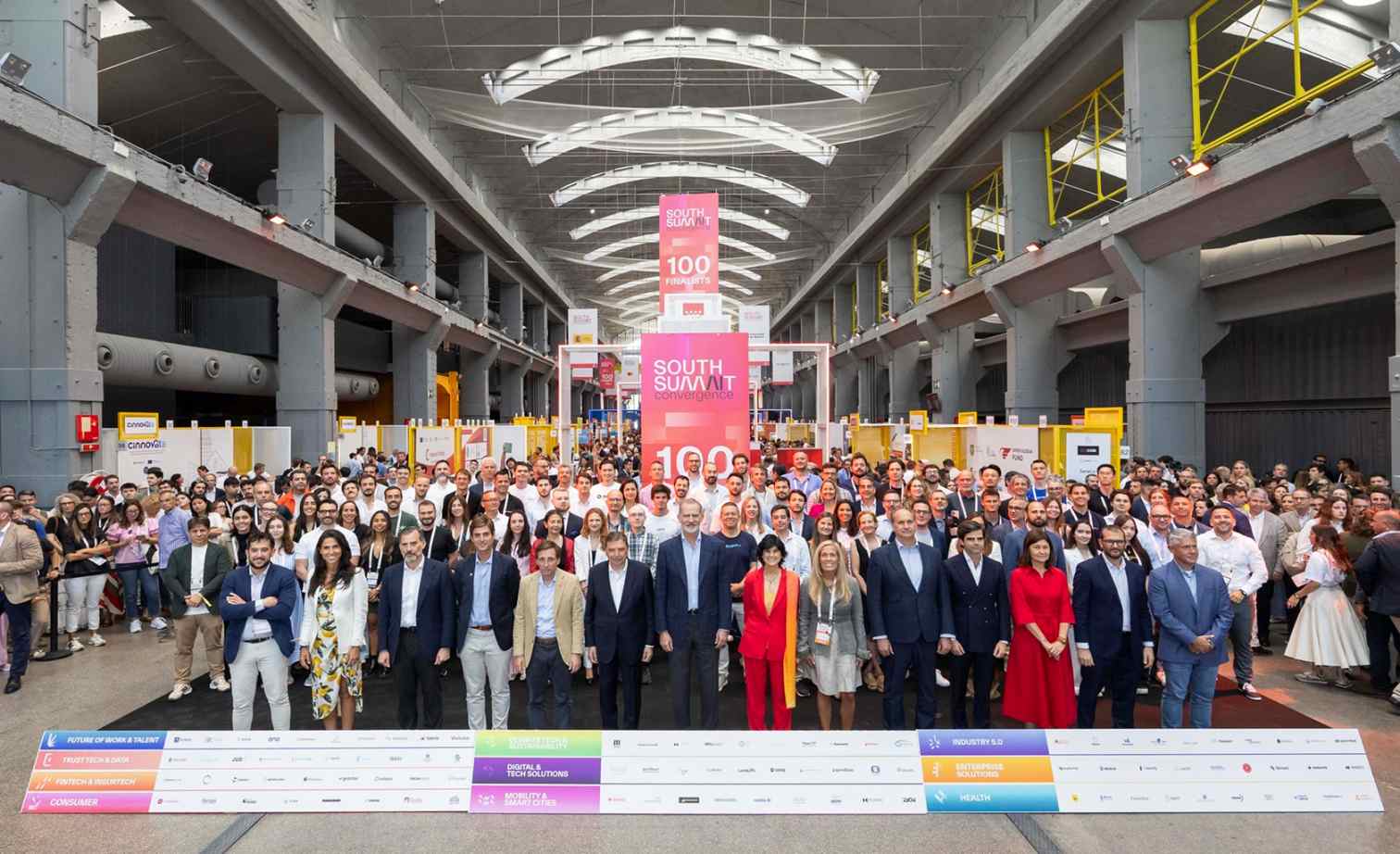 El Rey Felipe VI respalda en South Summit a las startups que transforman el mundo con soluciones disruptivas de IA