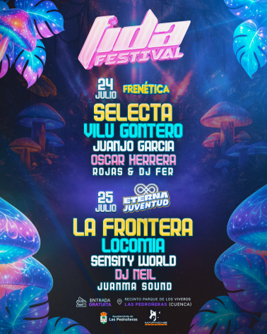 El Fida Festival 2026 convierte a Las Pedroñeras en el epicentro de la música los próximos 24 y 25 de julio 1 fidafestival 2