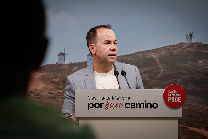 El PSOE critica que Núñez defienda el agua del Tajo para Murcia: “Se olvida de la provincia de Guadalajara, Toledo o Talavera”