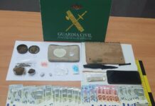 Golpe al menudeo en Tobarra: cazan a un trabajador con cocaína, hachís y dinero en un local de ocio Golpe al menudeo en Tobarra: cazan a un trabajador con cocaína, hachís y dinero en un local de ocio
