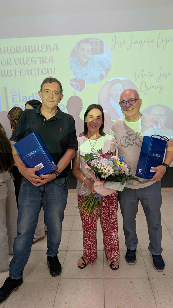 Tres docentes, una vida en las aulas y una huella imborrable en el IES Eladio Cabañero 1 homenaje eladio cabanero profesores 2