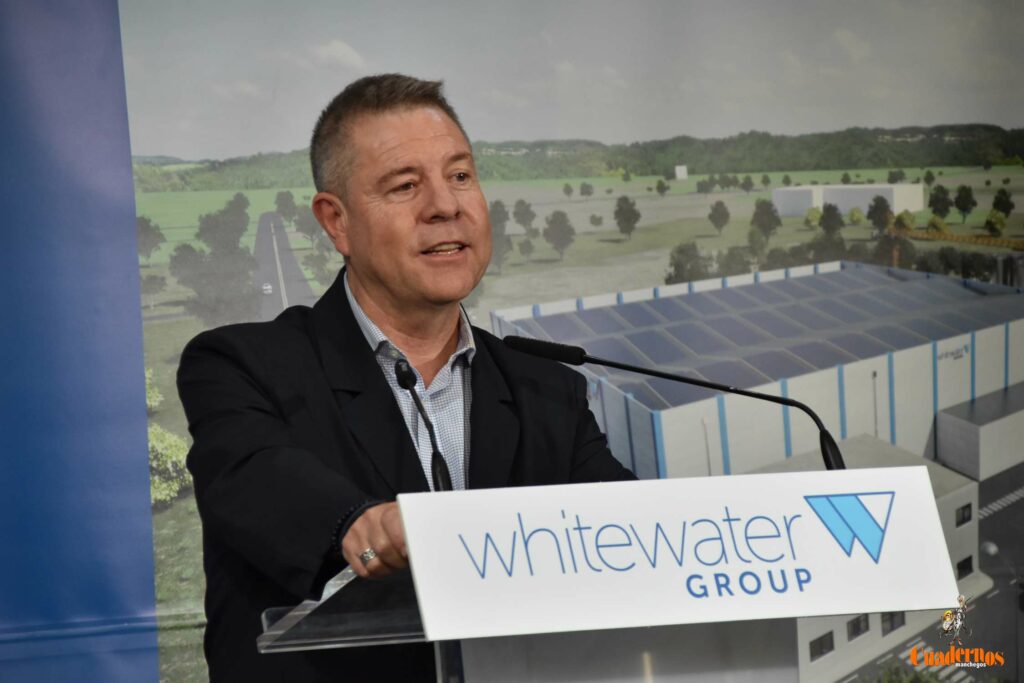 Whitewater Group colocó en Tomelloso la primera piedra de una nueva etapa industrial ligada al agua, los centros de datos y el empleo 8 inauguracion whitewater tomelloso 02
