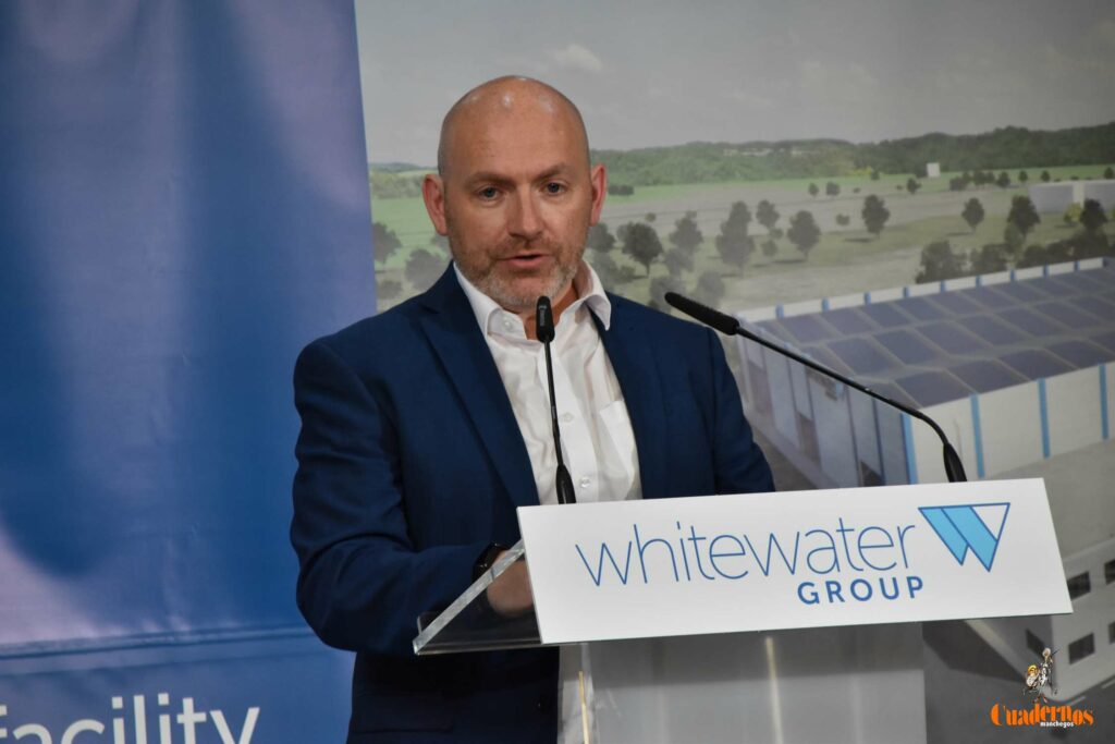 Whitewater Group colocó en Tomelloso la primera piedra de una nueva etapa industrial ligada al agua, los centros de datos y el empleo 9 inauguracion whitewater tomelloso 03