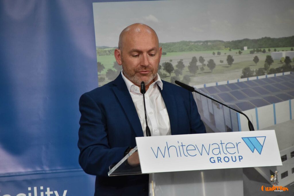 Whitewater Group colocó en Tomelloso la primera piedra de una nueva etapa industrial ligada al agua, los centros de datos y el empleo 10 inauguracion whitewater tomelloso 04