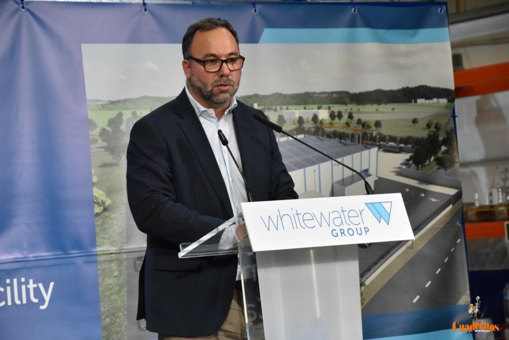 Whitewater Group colocó en Tomelloso la primera piedra de una nueva etapa industrial ligada al agua, los centros de datos y el empleo 15 inauguracion whitewater tomelloso 09
