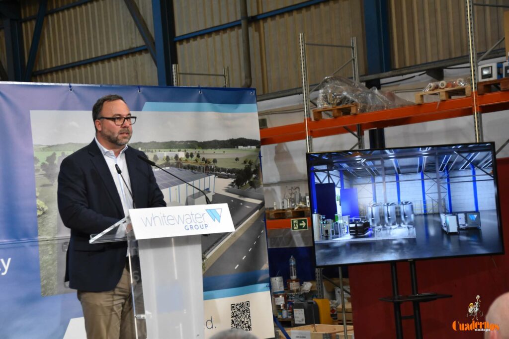 Whitewater Group colocó en Tomelloso la primera piedra de una nueva etapa industrial ligada al agua, los centros de datos y el empleo 16 inauguracion whitewater tomelloso 10