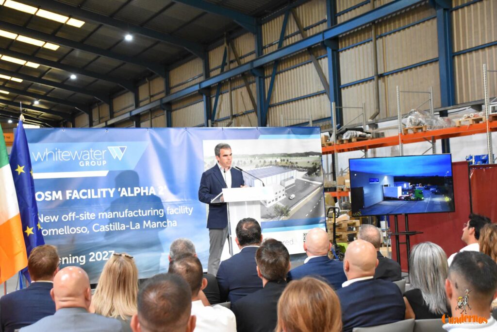 Whitewater Group colocó en Tomelloso la primera piedra de una nueva etapa industrial ligada al agua, los centros de datos y el empleo 20 inauguracion whitewater tomelloso 14