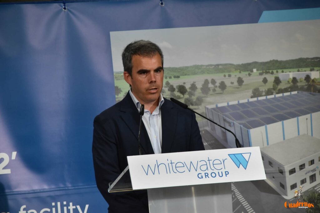 Whitewater Group colocó en Tomelloso la primera piedra de una nueva etapa industrial ligada al agua, los centros de datos y el empleo 21 inauguracion whitewater tomelloso 15