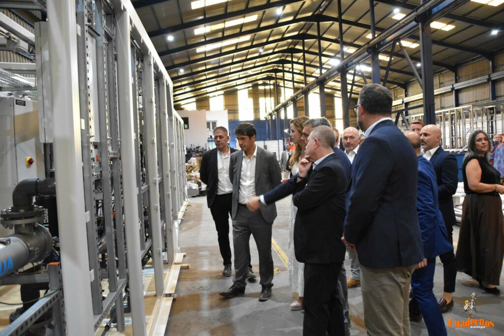 Whitewater Group colocó en Tomelloso la primera piedra de una nueva etapa industrial ligada al agua, los centros de datos y el empleo 29 inauguracion whitewater tomelloso 23