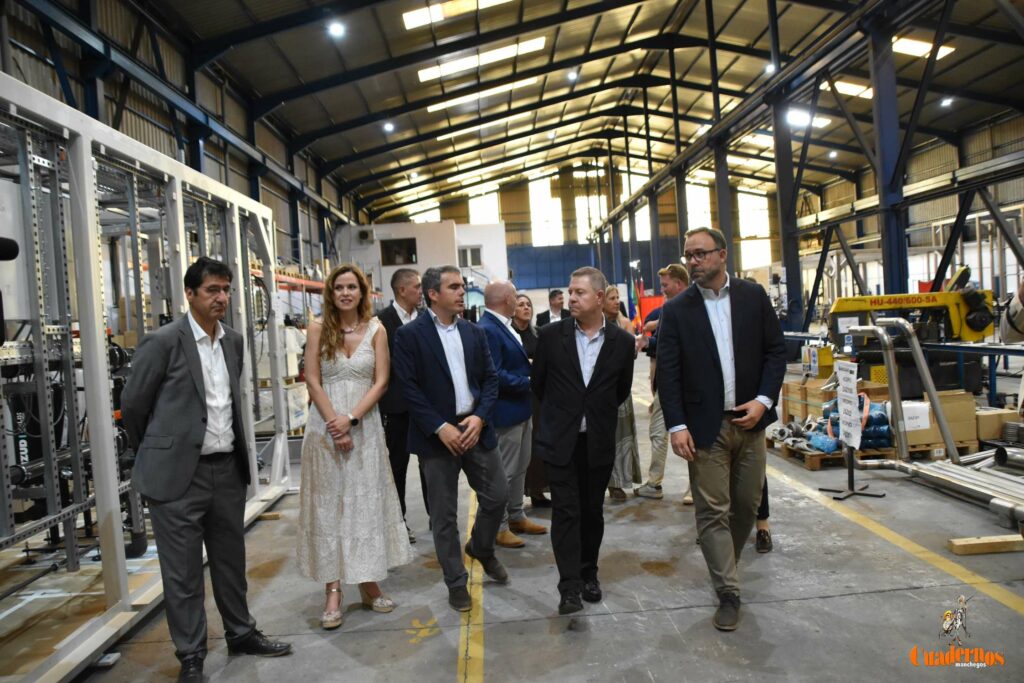 Whitewater Group colocó en Tomelloso la primera piedra de una nueva etapa industrial ligada al agua, los centros de datos y el empleo 30 inauguracion whitewater tomelloso 24