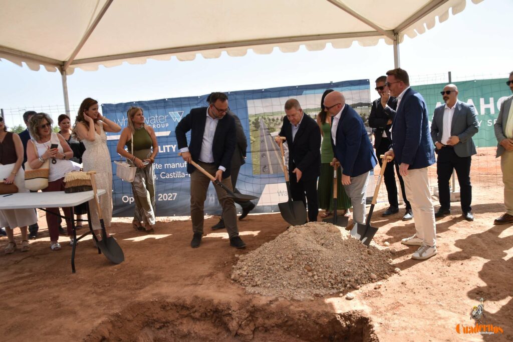 Whitewater Group colocó en Tomelloso la primera piedra de una nueva etapa industrial ligada al agua, los centros de datos y el empleo 49 inauguracion whitewater tomelloso 44