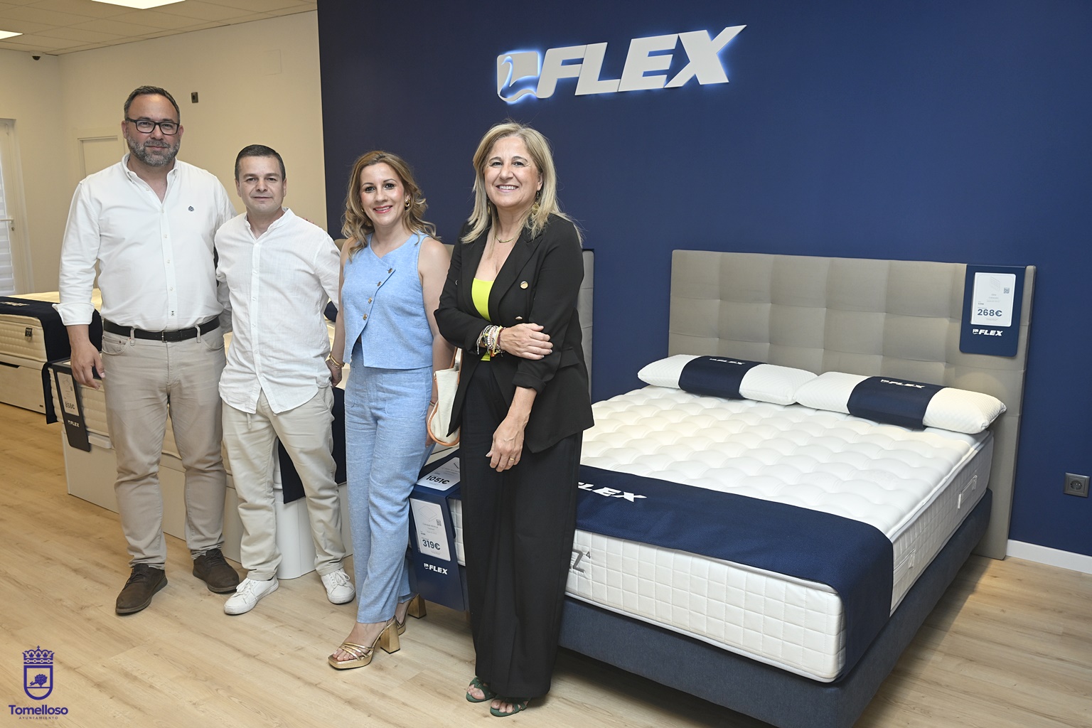 Inaugurada en Tomelloso la tienda “Flex, descansa Tomelloso” en la calle Socuéllamos, 1