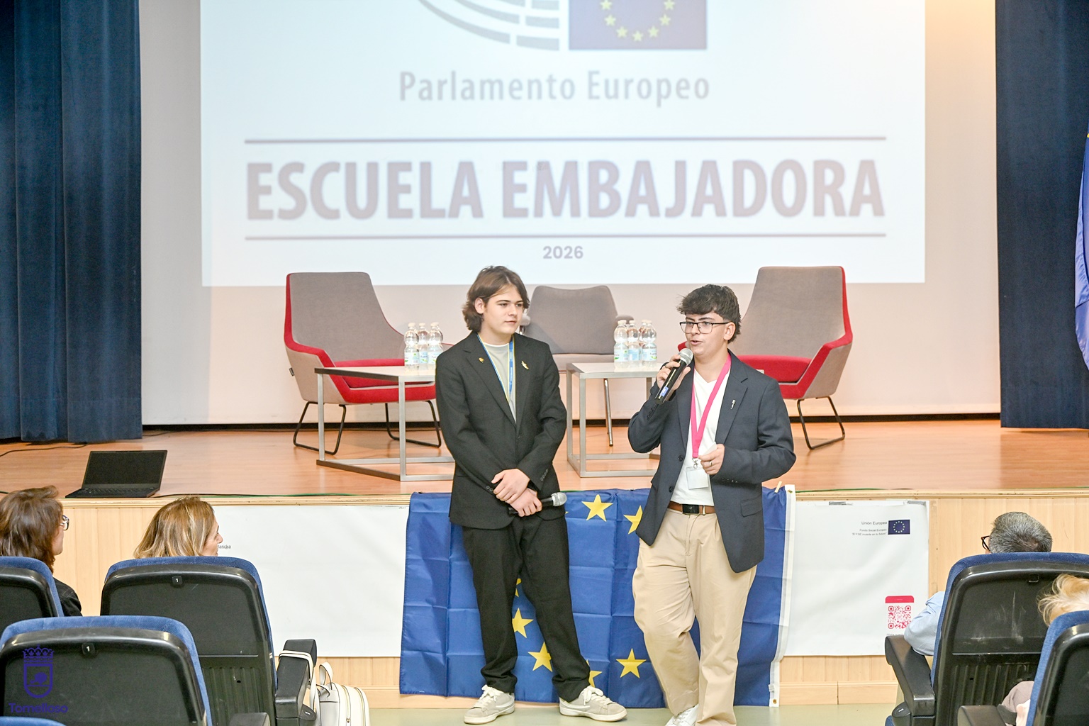 Tomelloso mira a Europa desde las aulas del IES García Pavón 7 Javier Navarro destaca el valor de la formación europea y el pensamiento crítico en la clausura de la Escuela Mentora del Parlamento Europeo del IES García Pavón