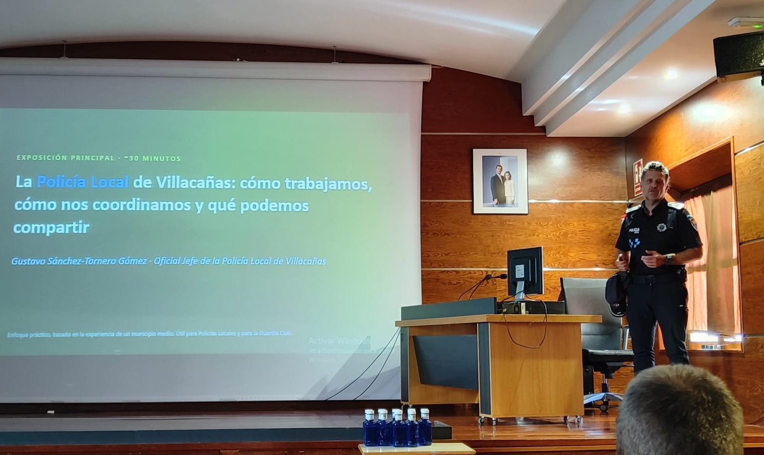 El jefe de la Policía Local de Villacañas participa en la Convención de Coordinación Policial entre Guardia Civil y Policías Locales de la comarca de Ocaña y Mora