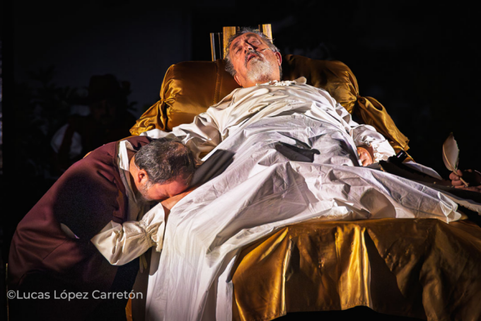 José Luis Fernández se despide del personaje tras 25 años con su muerte en escena en la XXV edición de El Quijote en la Calle 1 joseluisfernandez argamasilla de alba