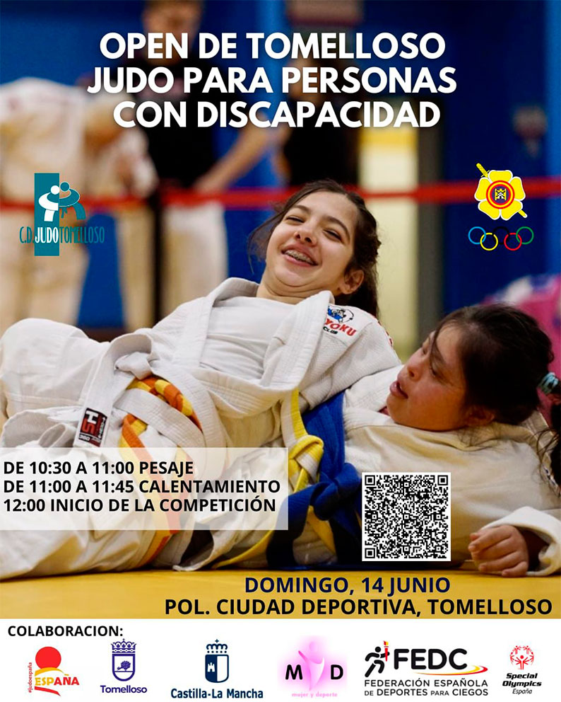 Tomelloso será el epicentro nacional del judo paralímpico este fin de semana 4 judoparalimpicotomelloso 12
