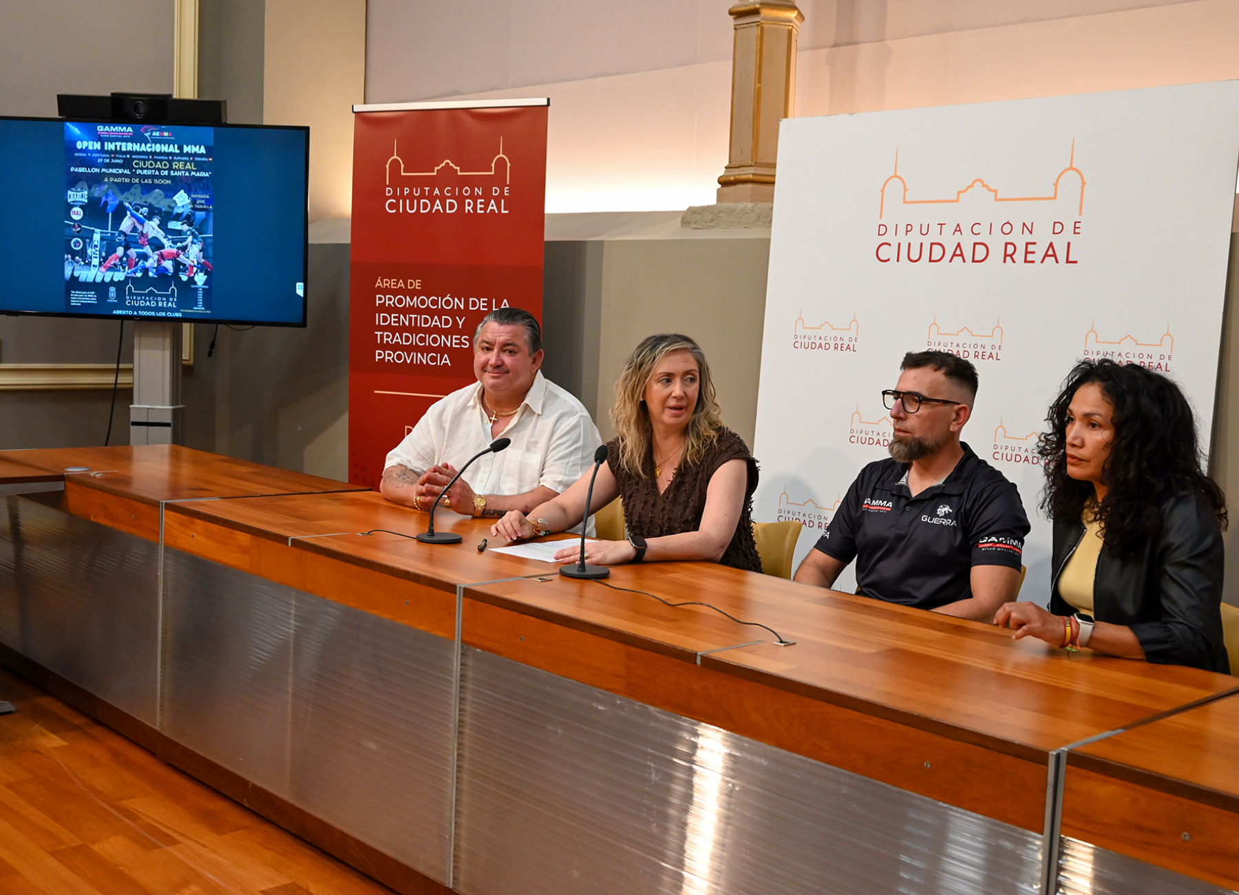La Diputación colabora con el Open Internacional de MMA que se celebra mañana en Ciudad Real con la participación de competidores de siete países
