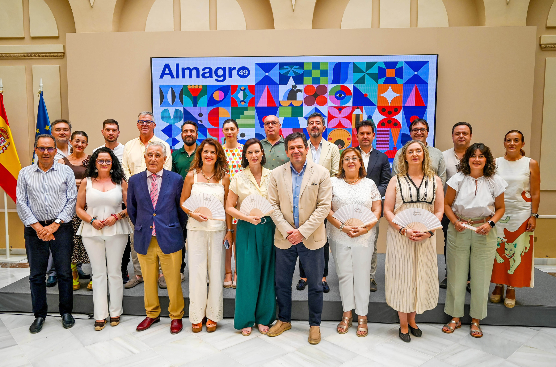 La Diputación intensifica su apoyo al Festival Internacional de Teatro Clásico de Almagro con una inversión, recursos y espacios por un valor próximo al medio millón de euros