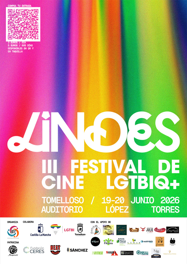 LINDES consolida en Tomelloso el primer Festival de Cine LGTBIQ+ de Castilla-La Mancha con una programación centrada en la memoria y las juventudes queer