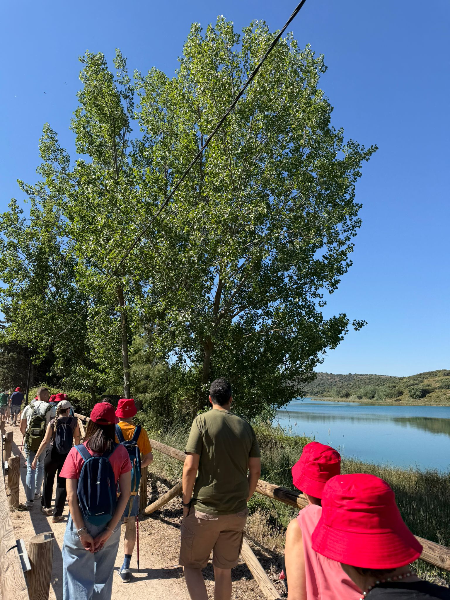 Más de 80 personas participan en la primera ruta senderista para personas con discapacidad organizada por el Gobierno de Castilla-La Mancha en la provincia de Ciudad Real 3 Más de 80 personas participan en la primera ruta senderista para personas con discapacidad organizada por el Gobierno de Castilla-La Mancha en la provincia de Ciudad Real