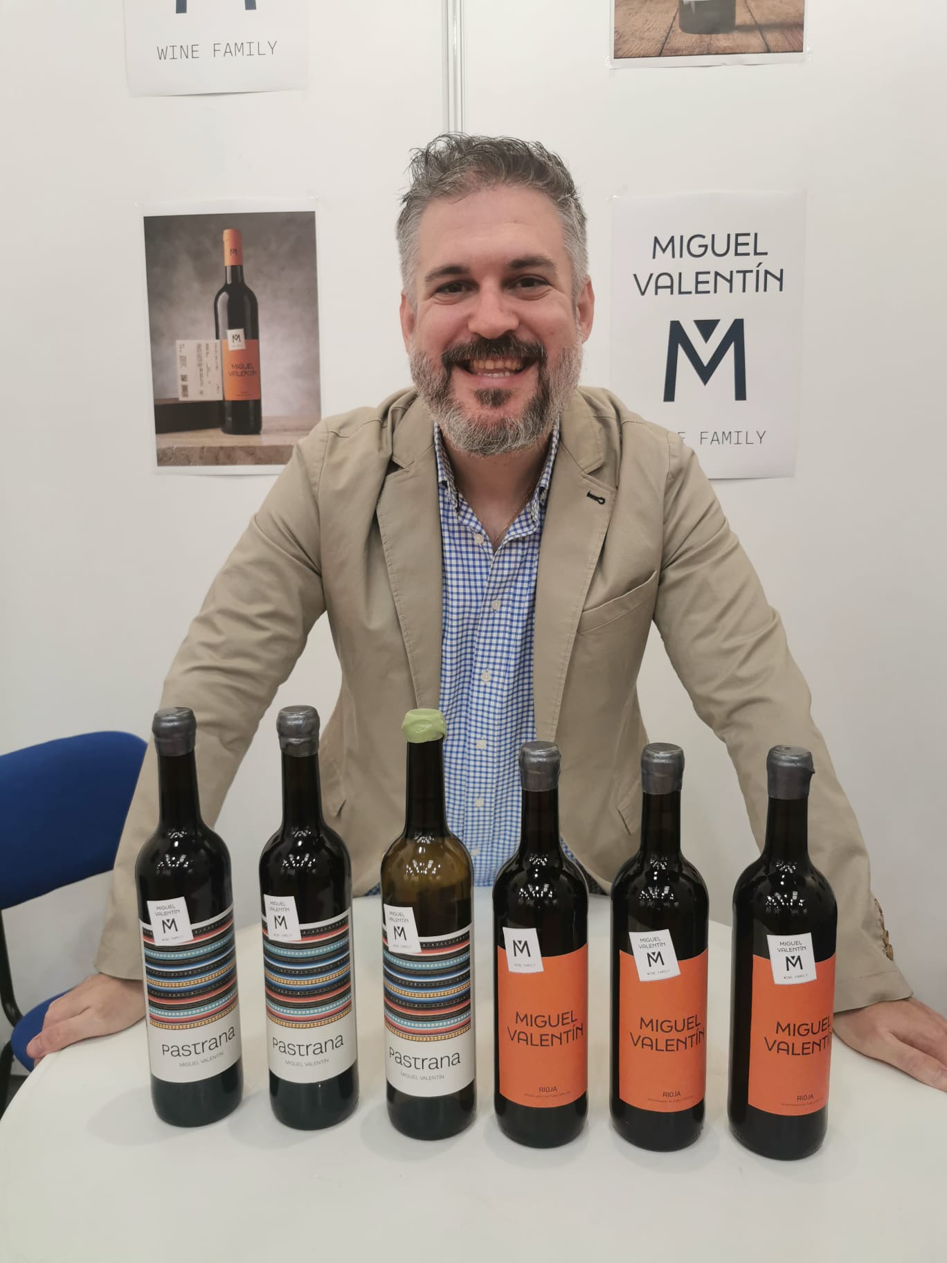Miguel Ángel Valentín presenta en FENAVIN Match una nueva historia de vino, origen y excelencia