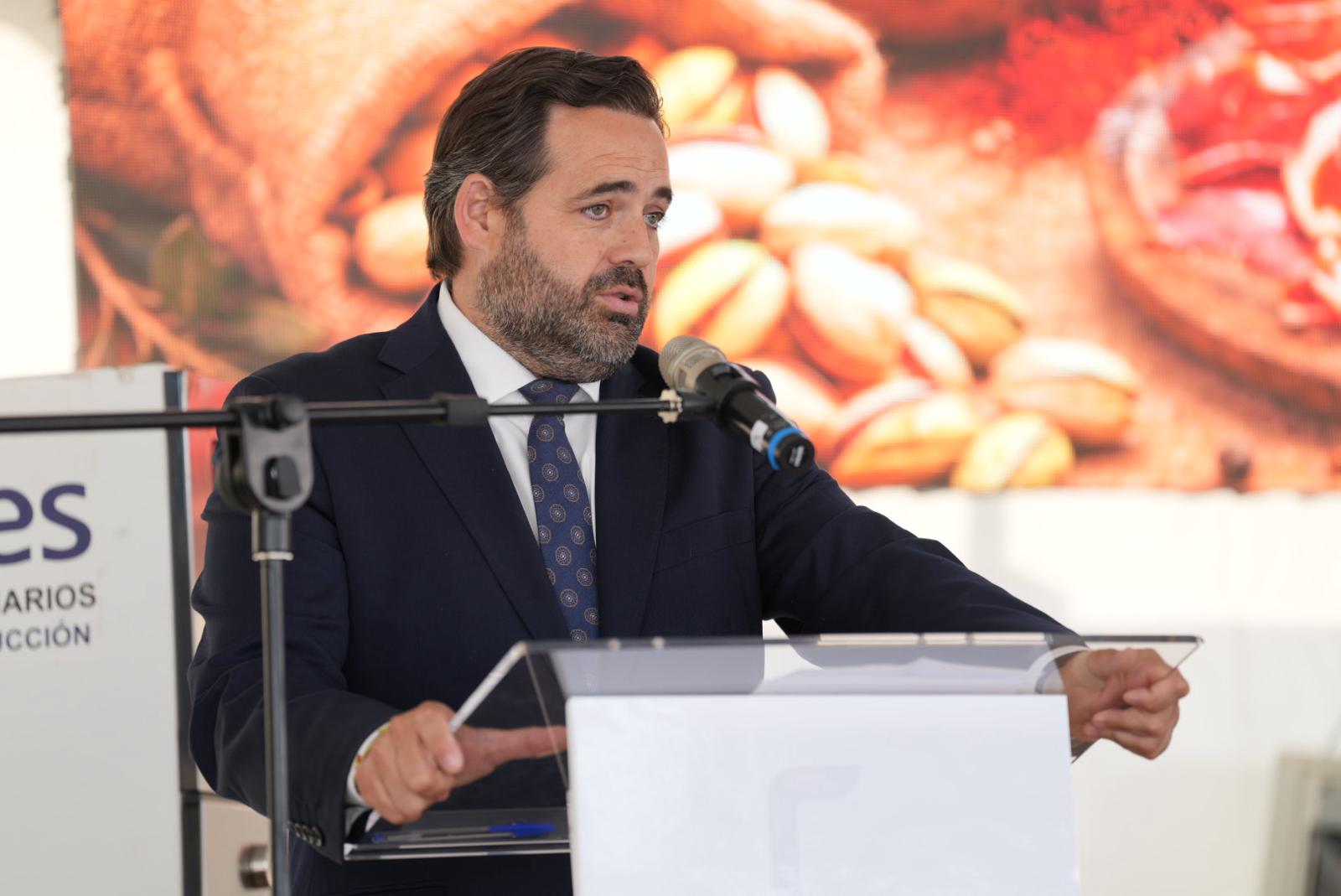 Núñez apuesta por convertir a Ciudad Real en “el gran foco agroalimentario de Europa” para generar riqueza, empleo y oportunidades en el medio rural