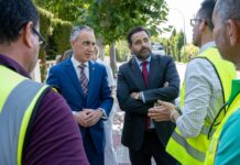 Núñez asevera que un Gobierno del PP en España y CLM multiplicará el impulso que ya vive Puertollano con Miguel Ángel Ruiz Núñez asevera que un Gobierno del PP en España y CLM multiplicará el impulso que ya vive Puertollano con Miguel Ángel Ruiz