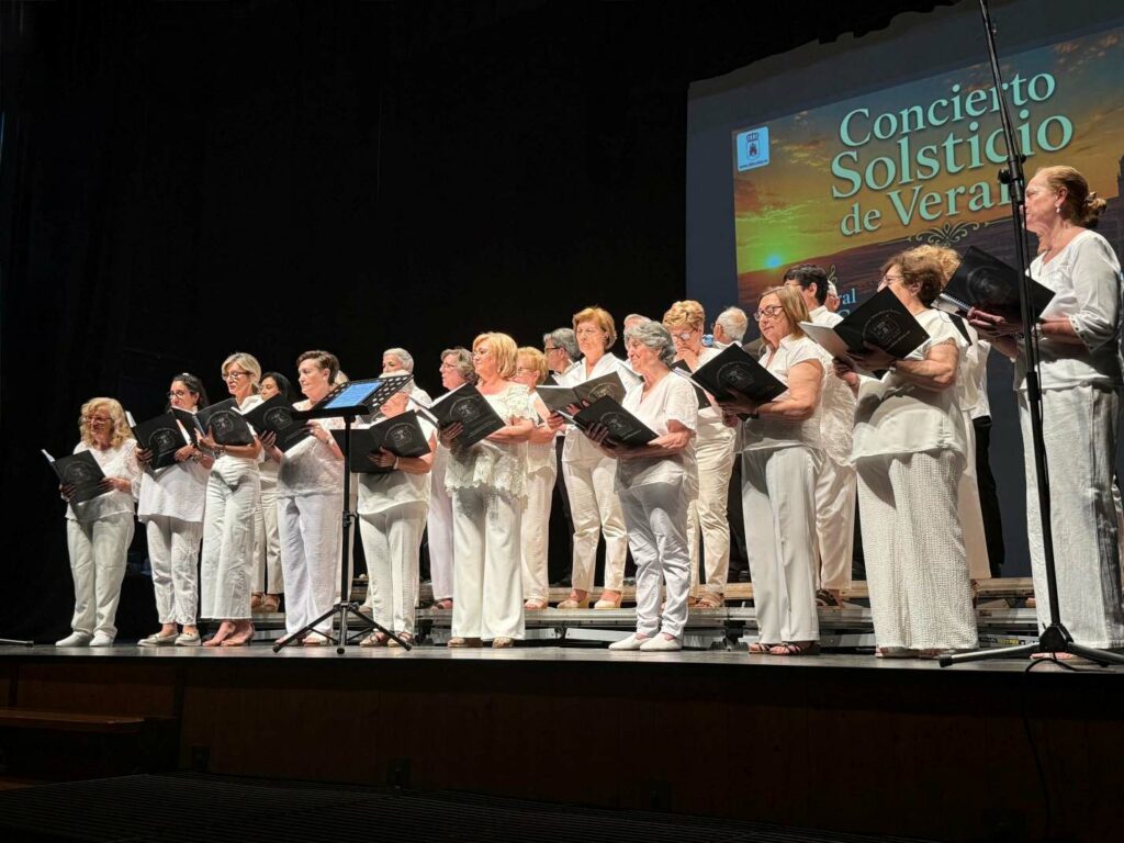 El Orfeón Juan del Encina abrió el verano musical de Villacañas con un brillante concierto de “Solsticio de Verano” 5 ortfeonjuanencina 7