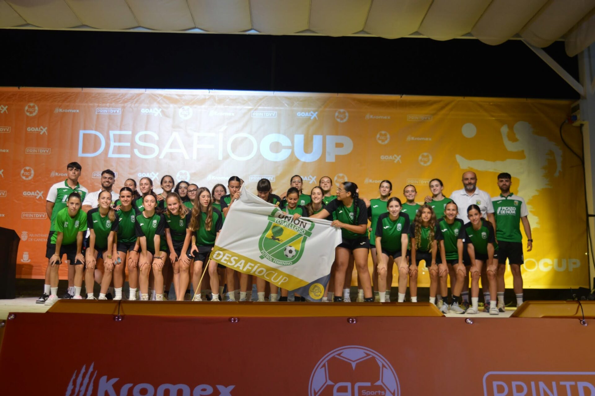 Las cadete-juveniles del Unión Tomelloso, subcampeonas de la Desafío Cup Gandía 2026