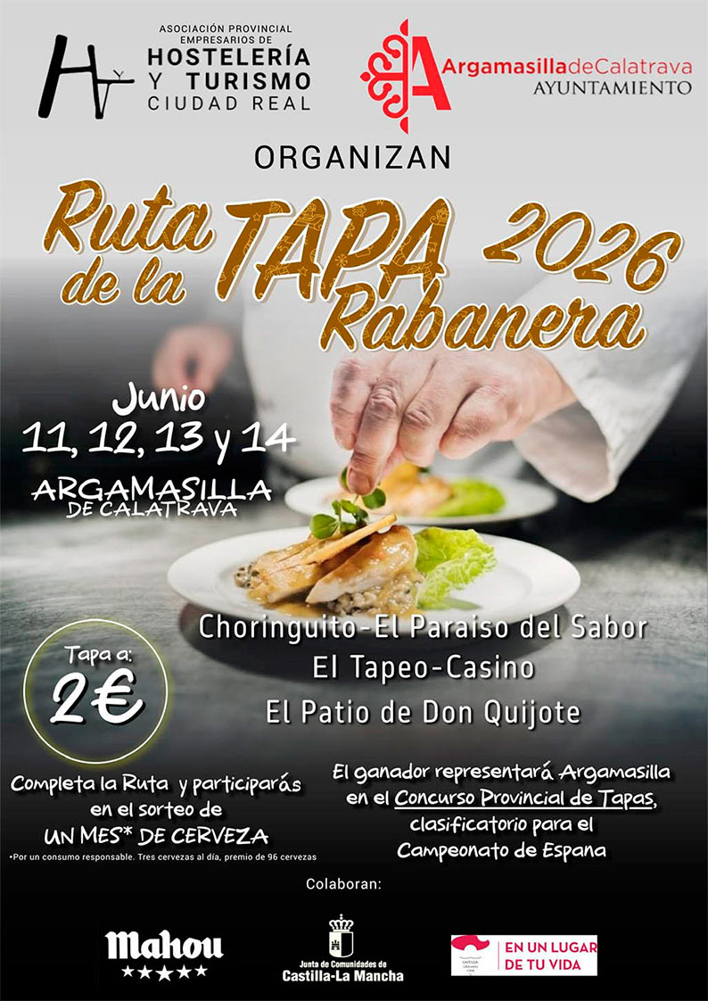 Cinco establecimientos compartirán este año la Ruta de la Tapa Rabanera entre el 11 y el 14 de junio
