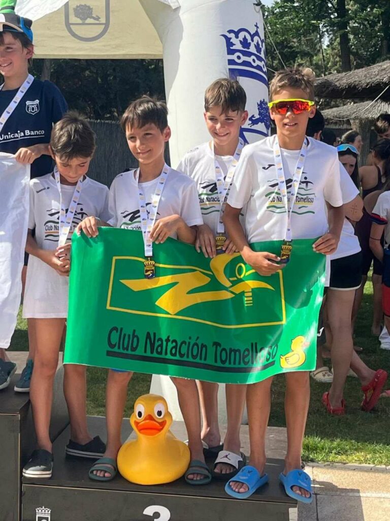 El Club Natación Tomelloso logra la tercera posición por equipos en el Campeonato de Castilla-La Mancha Base de Verano 4 terceros club natacion tomelloso campeonato regional 23